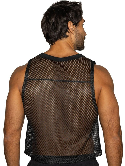 BIKE Athletic BAM135 Sleeveless Mesh Practice Jersey Color Color Black