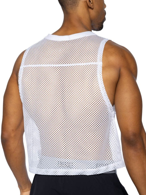 BIKE Athletic BAM135 Sleeveless Practice Jersey - Performance Color White