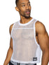 BIKE Athletic BAM135 Sleeveless Practice Jersey - Performance Color White
