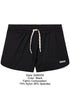 BIKE Athletic BAM200 Track Short Color Color Black