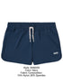 BIKE Athletic BAM200 Track Short Color Color Navy