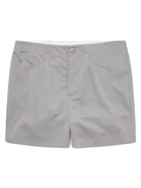 BIKE Athletic BAM207 Coaches Short 5 inch Inseam Color Color Gray