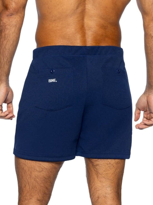 BIKE Athletic BAM207 Coaches Short 5 inch Inseam Color Color Navy