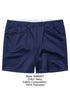 BIKE Athletic BAM207 Coaches Short 5 inch Inseam Color Color Navy