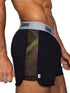 BIKE Athletic BAM225 Peek-a-boo Jock Short Color Black