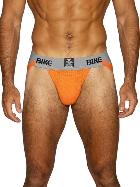 BIKE Athletic BAS304 Men's Underwear Classic Jockstrap Color Orange