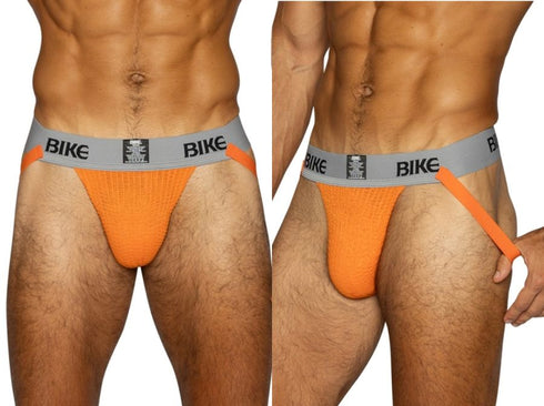 BIKE Athletic BAS304 Men's Underwear Classic Jockstrap Color Orange