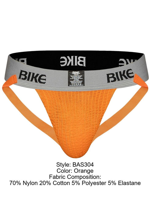 BIKE Athletic BAS304 Men's Underwear Classic Jockstrap Color Orange