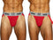 BIKE Athletic BAS304 Men's Underwear Classic Jockstrap Color Red