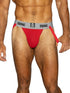 BIKE Athletic BAS304 Men's Underwear Classic Jockstrap Color Red