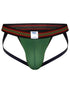 BIKE Athletic BAS305 Men's Underwear Performance Mesh Jockstrap Color Green