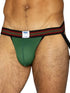 BIKE Athletic BAS305 Men's Underwear Performance Mesh Jockstrap Color Green