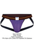 BIKE Athletic BAS305 Men's Underwear Performance Mesh Jockstrap Color Purple