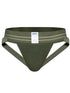 BIKE Athletic BAS306 Men's Underwear Original Number 10 Jockstrap Color Olive