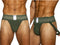 BIKE Athletic BAS306 Men's Underwear Original Number 10 Jockstrap Color Olive