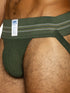 BIKE Athletic BAS306 Men's Underwear Original Number 10 Jockstrap Color Olive