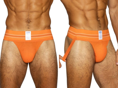 BIKE Athletic BAS306 Men's Underwear Original Number 10 Jockstrap Color Orange