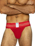 BIKE Athletic BAS306 Original Number 10 Jockstrap - Vibrant Color Red