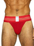 BIKE Athletic BAS306 Original Number 10 Jockstrap - Vibrant Color Red