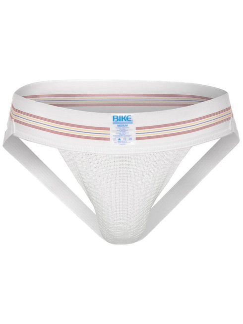 BIKE Athletic BAS306 Original Number 10 Jockstrap Color White