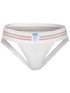 BIKE Athletic BAS306 Original Number 10 Jockstrap Color White