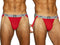 BIKE Athletic BAS308 Men's Underwear Swimmer Athletic Jockstrap Color Red
