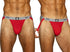 BIKE Athletic BAS308 Men's Underwear Swimmer Athletic Jockstrap Color Red
