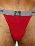 BIKE Athletic BAS308 Men's Underwear Swimmer Athletic Jockstrap Color Red