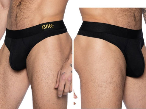 BIKE Athletic BAS319 Active Thong Color Color Black