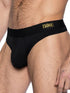 BIKE Athletic BAS319 Active Thong Color Color Black