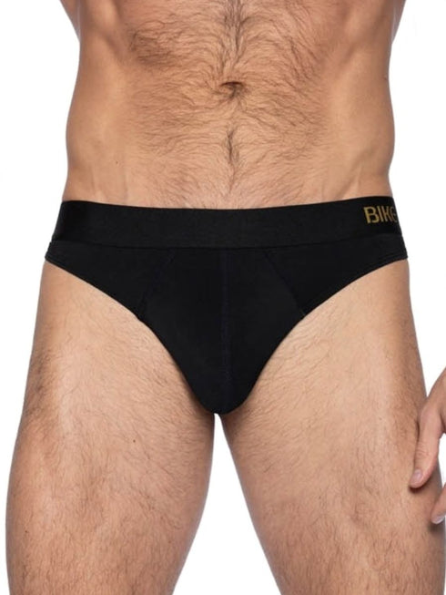 BIKE Athletic BAS319 Active Thong Color Color Black
