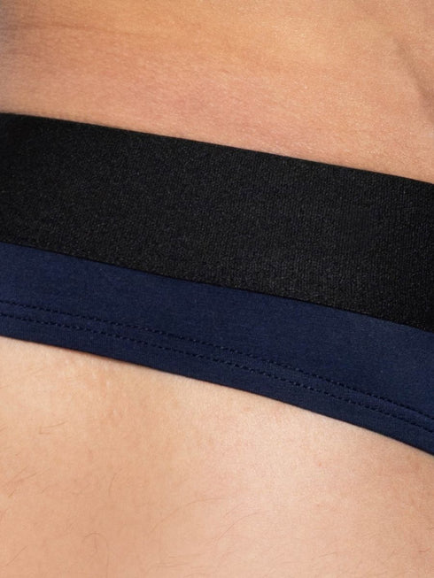 BIKE Athletic BAS319 Active Thong Color Navy