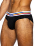 BIKE Athletic BAS327 Stretch Cotton Brief Color Color Black