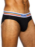 BIKE Athletic BAS327 Stretch Cotton Brief Color Color Black