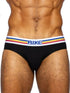 BIKE Athletic BAS327 Stretch Cotton Brief Color Color Black