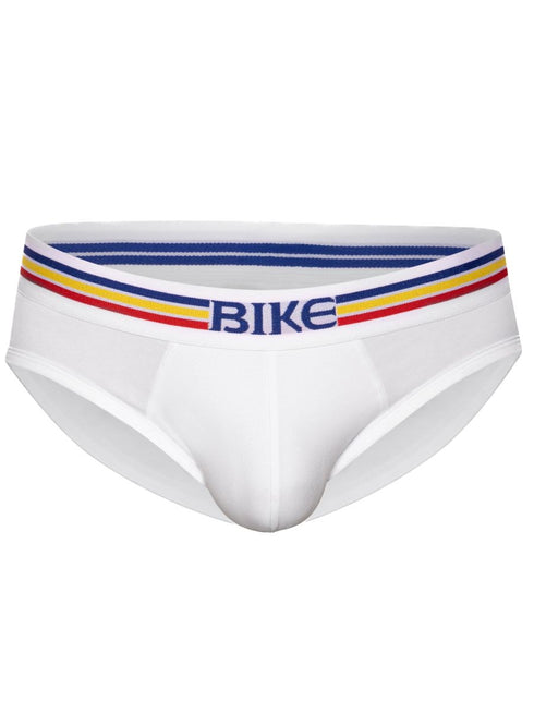 BIKE Athletic BAS327 Stretch Cotton Brief Color White
