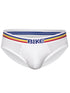 BIKE Athletic BAS327 Stretch Cotton Brief Color White