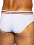 BIKE Athletic BAS327 Stretch Cotton Brief Color White