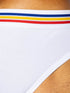 BIKE Athletic BAS327 Stretch Cotton Brief Color White