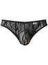 CandyMan 95011 Men's Underwear Seductive Lace Thongs Color Black