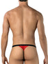 CandyMan 95013 Men's Underwear Seductive Lace Thongs Color Red-Black