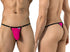 CandyMan 95016 Men's Underwear Sexy Mesh Thongs Color Hot Pink