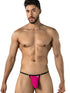 CandyMan 95016 Men's Underwear Sexy Mesh Thongs Color Hot Pink
