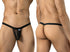 CandyMan 95017 Men's Underwear Mesh Thongs Color Black