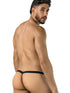 CandyMan 95017 Men's Underwear Mesh Thongs Color Black
