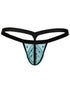 CandyMan 95017 Men's Underwear Mesh Thongs Color Emerald