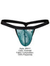 CandyMan 95017 Men's Underwear Mesh Thongs Color Emerald
