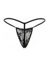 CandyMan 9586 G-String Color Black Lace