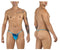 CandyMan 9586 G-String Color Blue Print