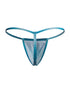 CandyMan 9586 Men's Underwear Mini G-String Color Blue Print